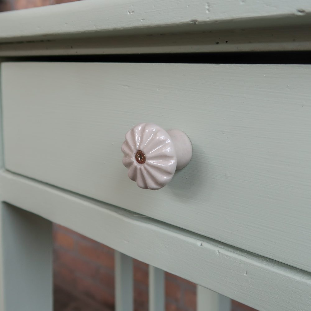 Brocante kaptafel met lades - Afbeelding 7