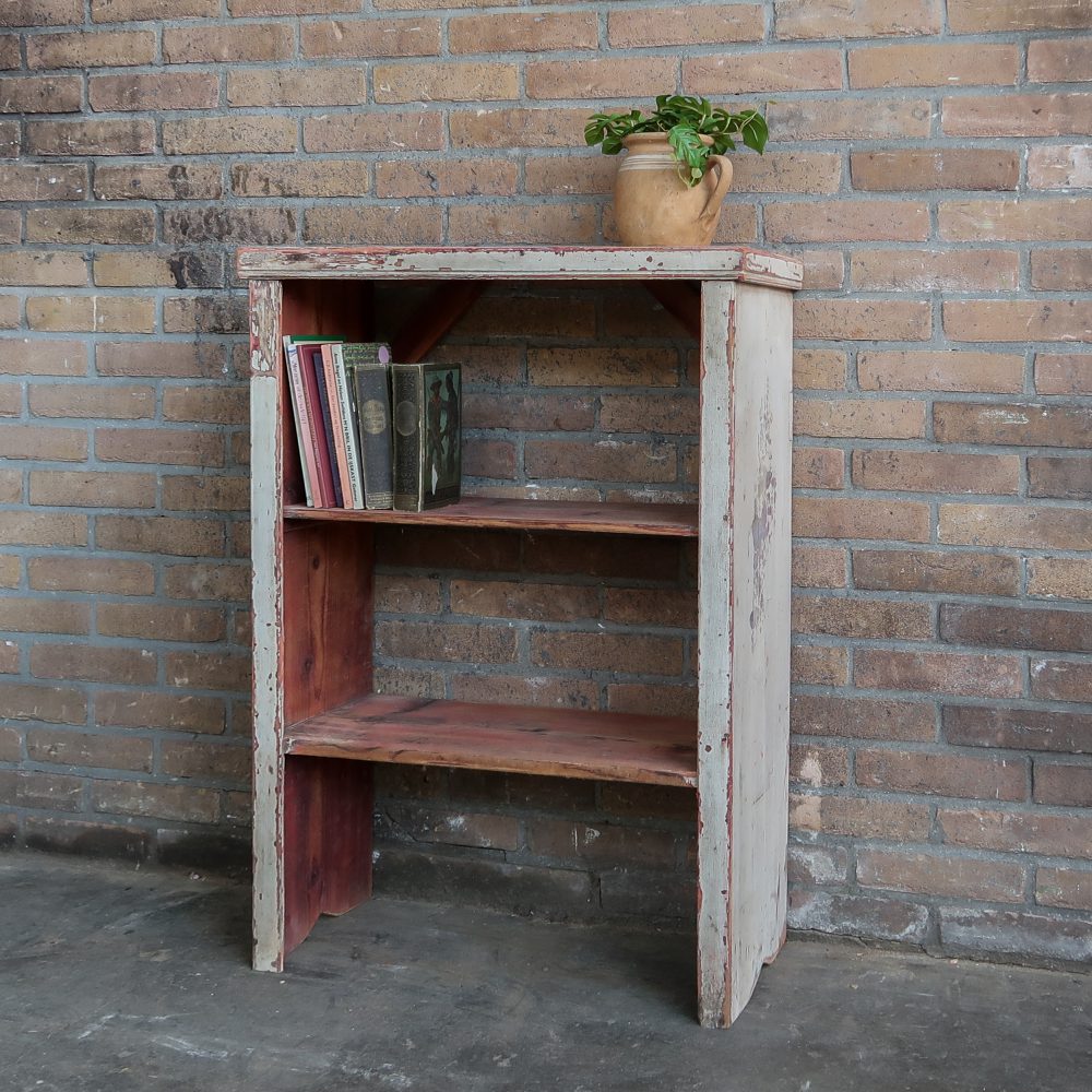 Brocante boekenkastje - Afbeelding 2