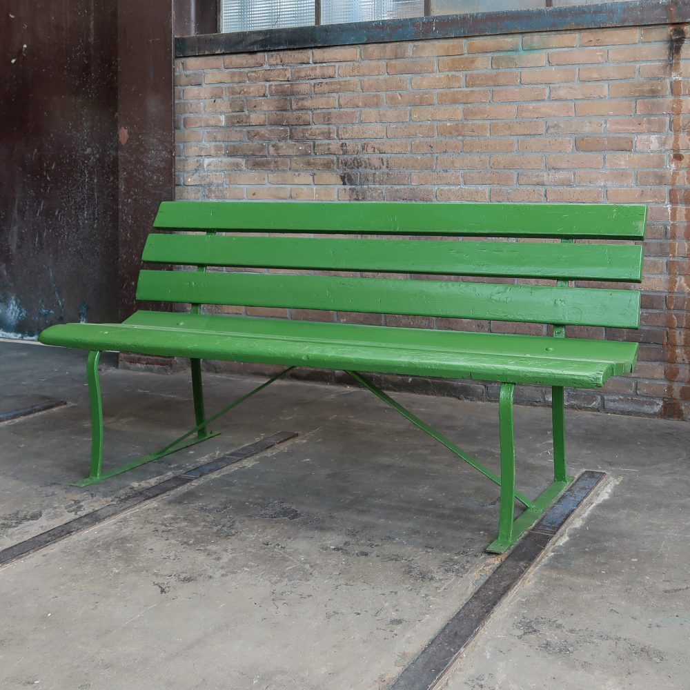 Brocante tuinbank - Afbeelding 2