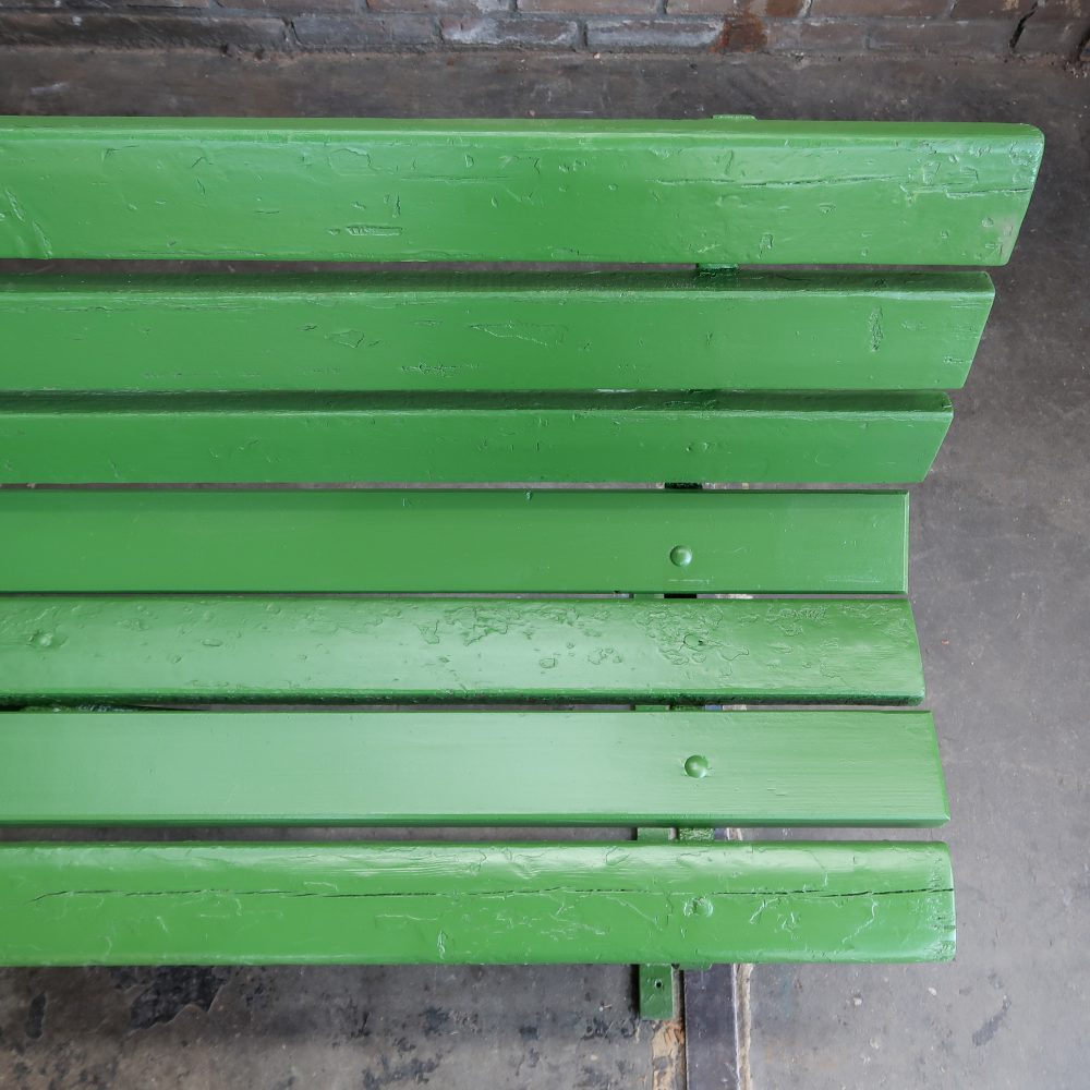 Brocante tuinbank - Afbeelding 5