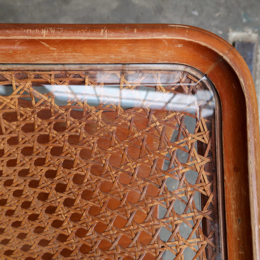 Vintage trolley met webbing blad - Afbeelding 7