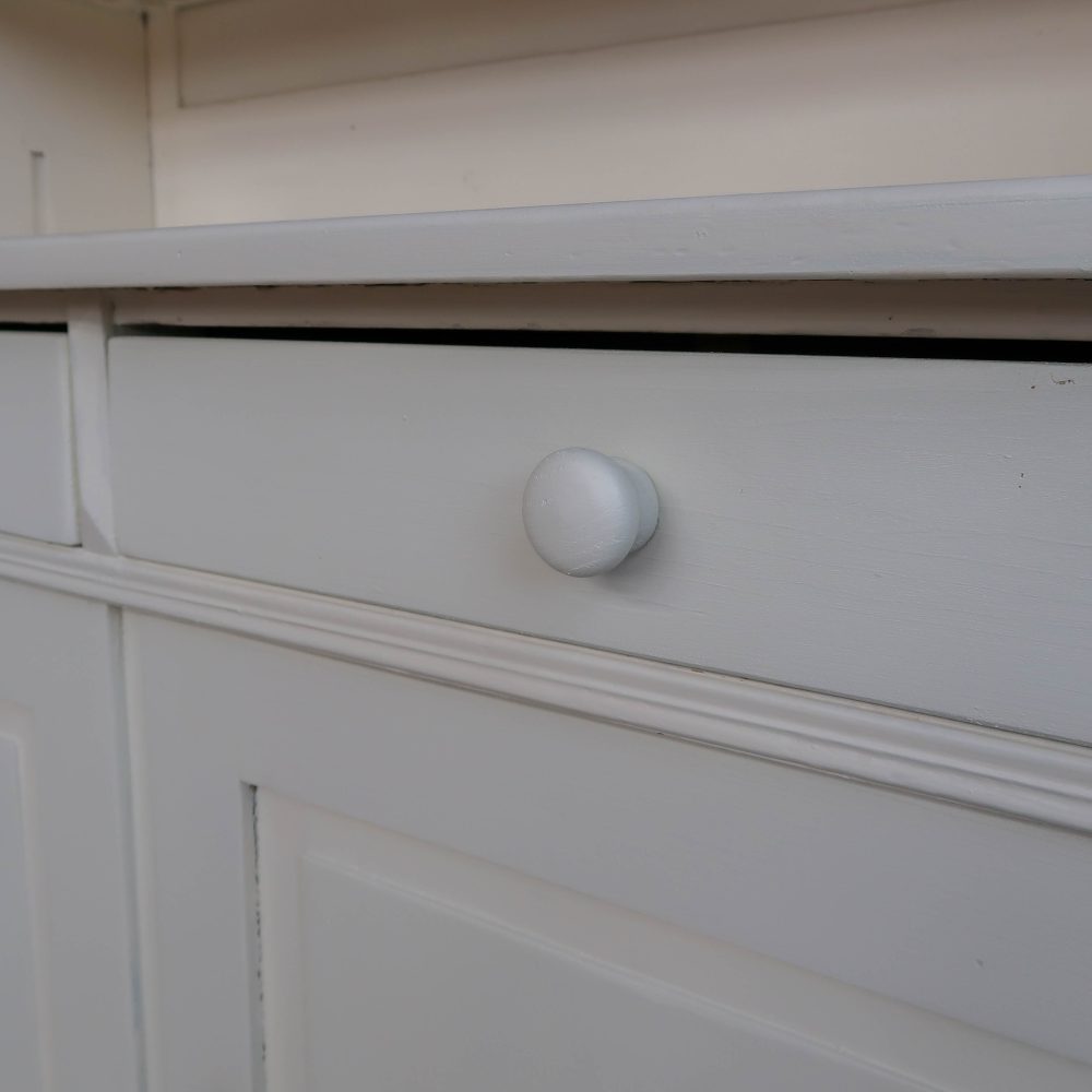 Brocante witte buffetkast - Afbeelding 11