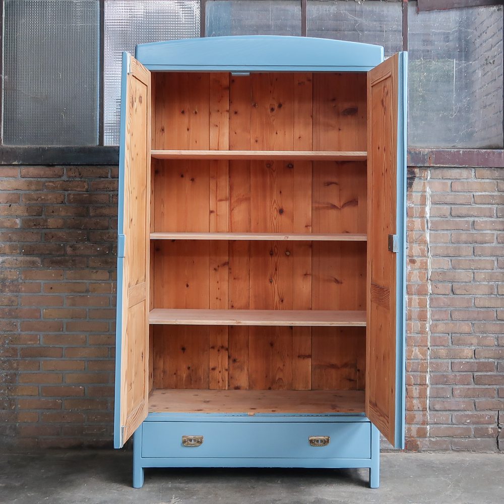 Blauwe linnenkast - Afbeelding 3