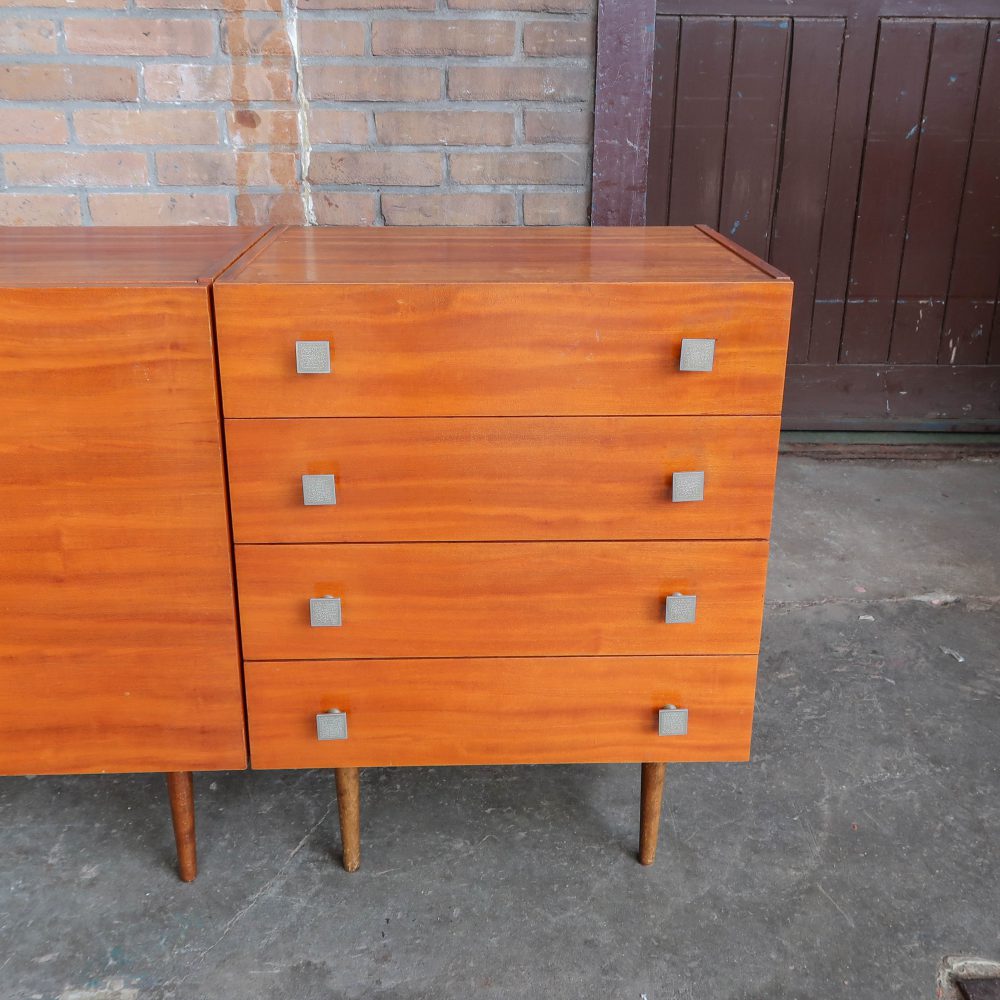 Vintage dressoir - set van vier - Afbeelding 17
