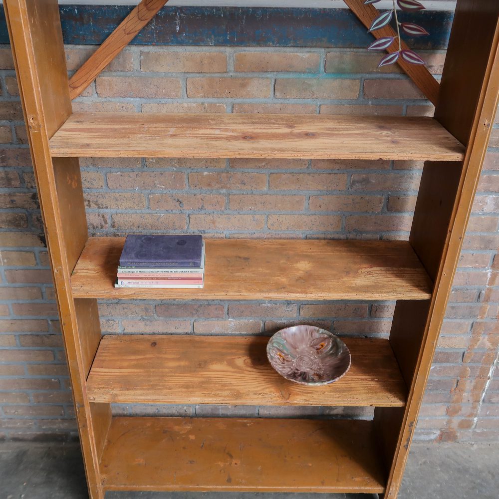 Brocante boekenrek - Afbeelding 3