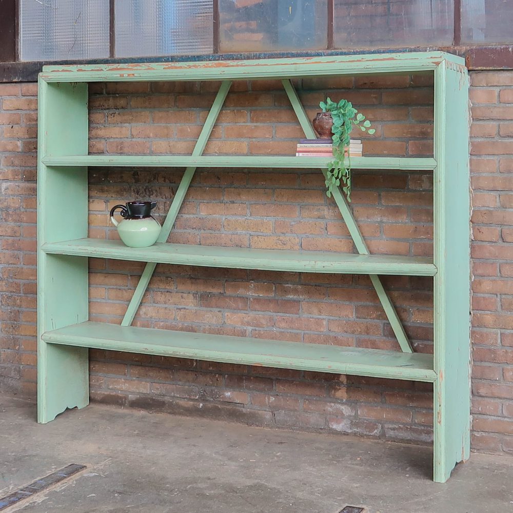Groot brocante boekenrek - Afbeelding 2