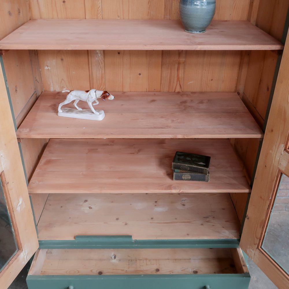 Brocante vitrinekast - Afbeelding 4
