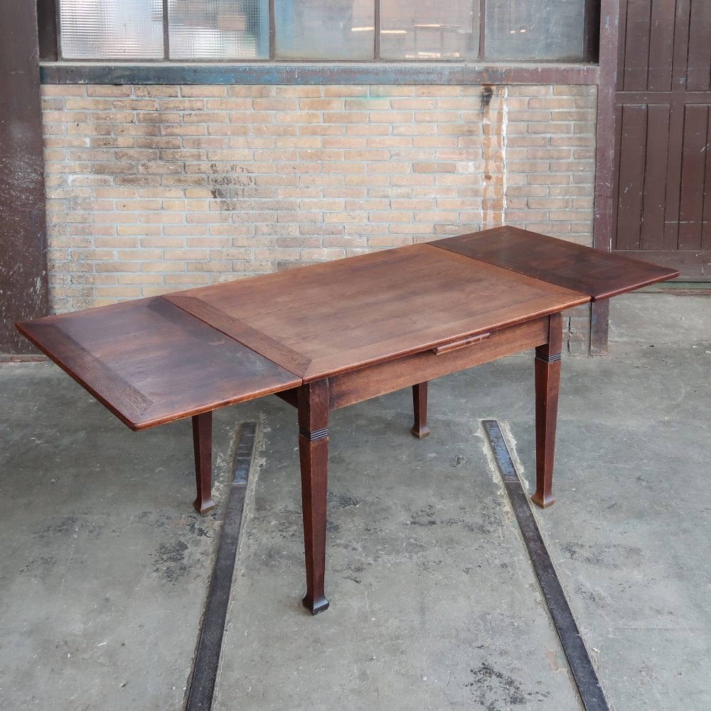 Vintage tafel - uitschuifbaar - Afbeelding 3
