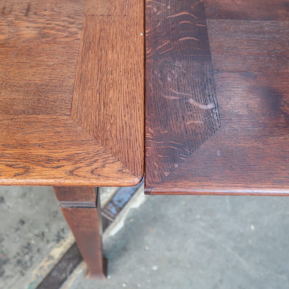 Vintage tafel - uitschuifbaar - Afbeelding 4