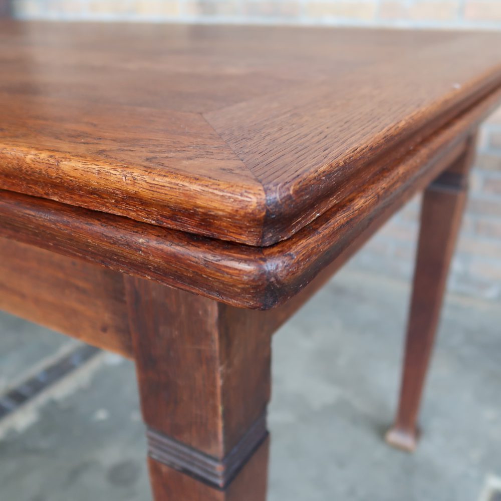 Vintage tafel - uitschuifbaar - Afbeelding 9