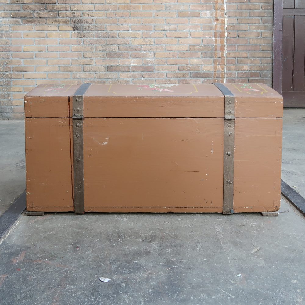 Handbeschilderde houten kist - Afbeelding 11