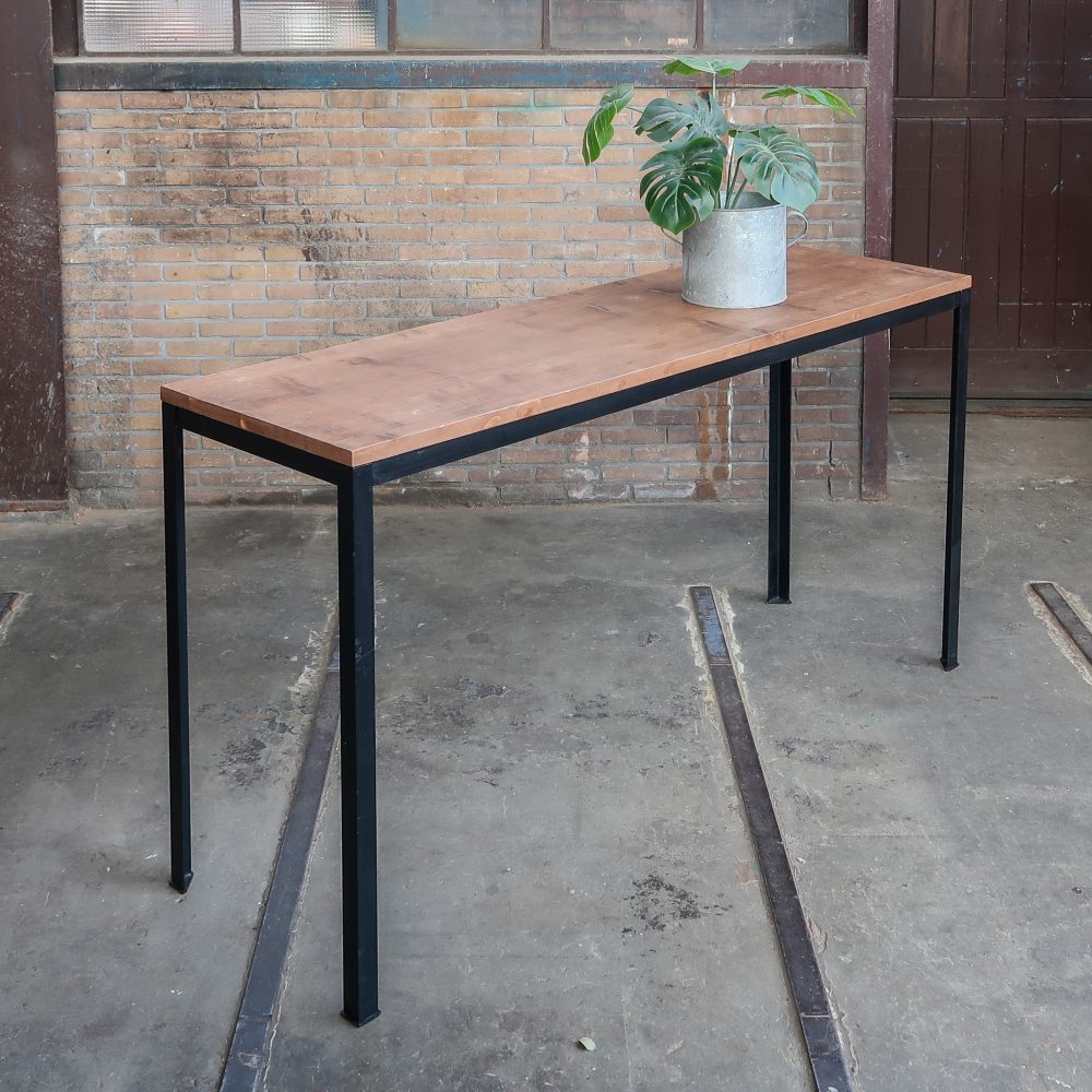 Hoge industriële tafel - Afbeelding 2