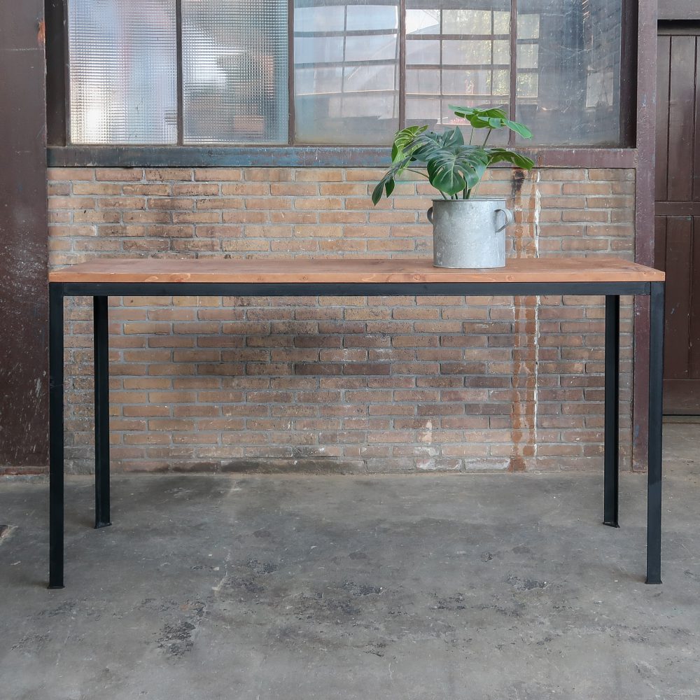 Hoge industriële tafel - Afbeelding 3