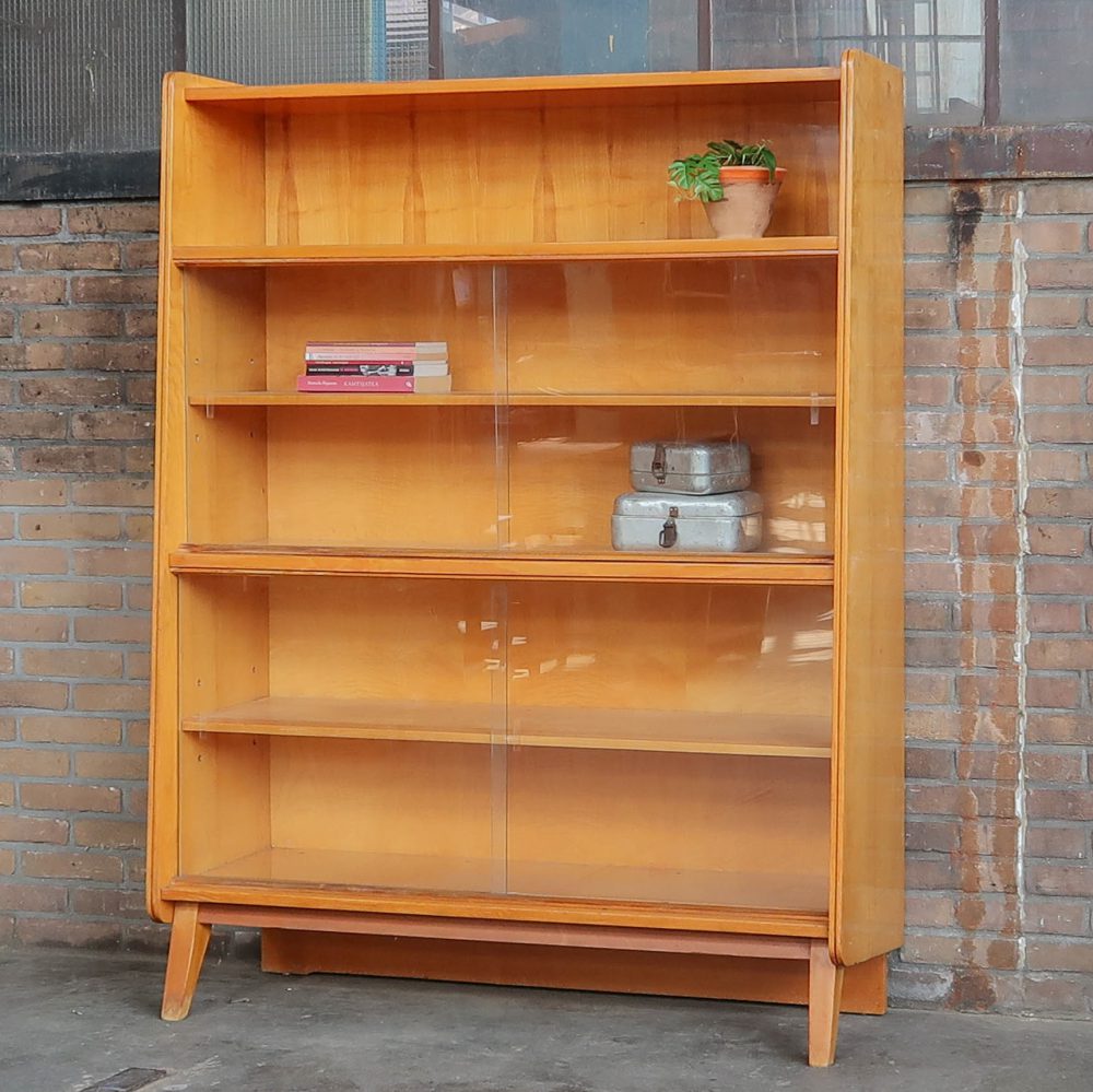 vintage boekenkast