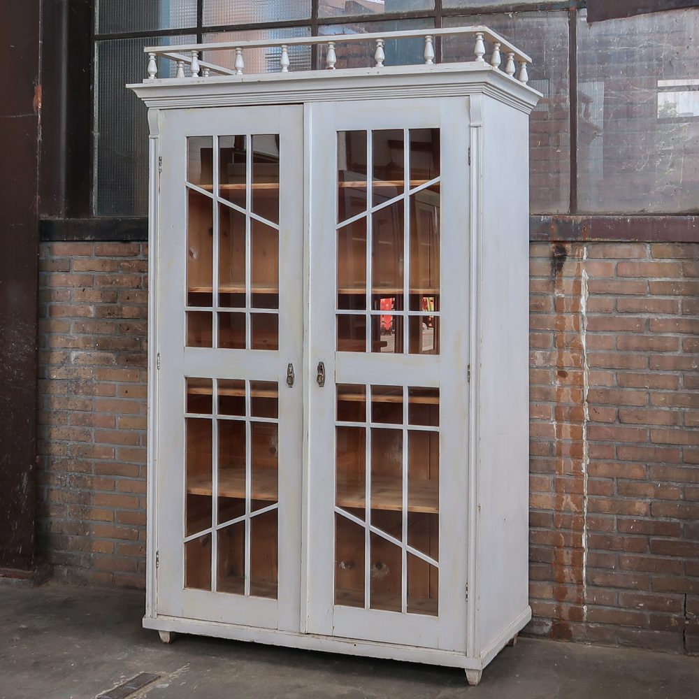 Brocante vitrinekast - Afbeelding 2