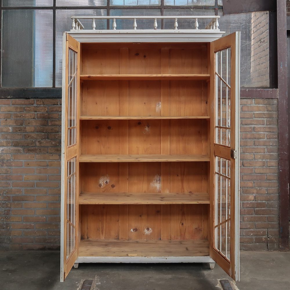 Brocante vitrinekast - Afbeelding 5