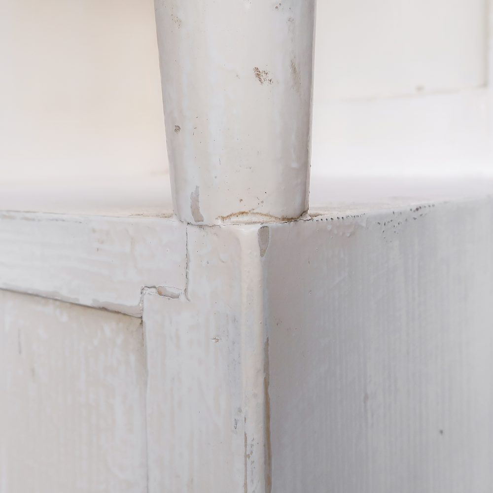 Witte brocante buffetkast - Afbeelding 8