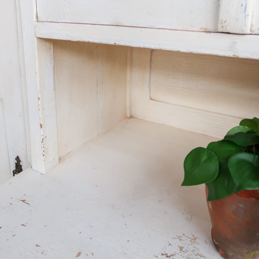 Witte brocante buffetkast - Afbeelding 12