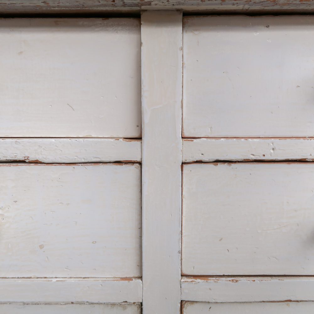 Witte brocante buffetkast - Afbeelding 14