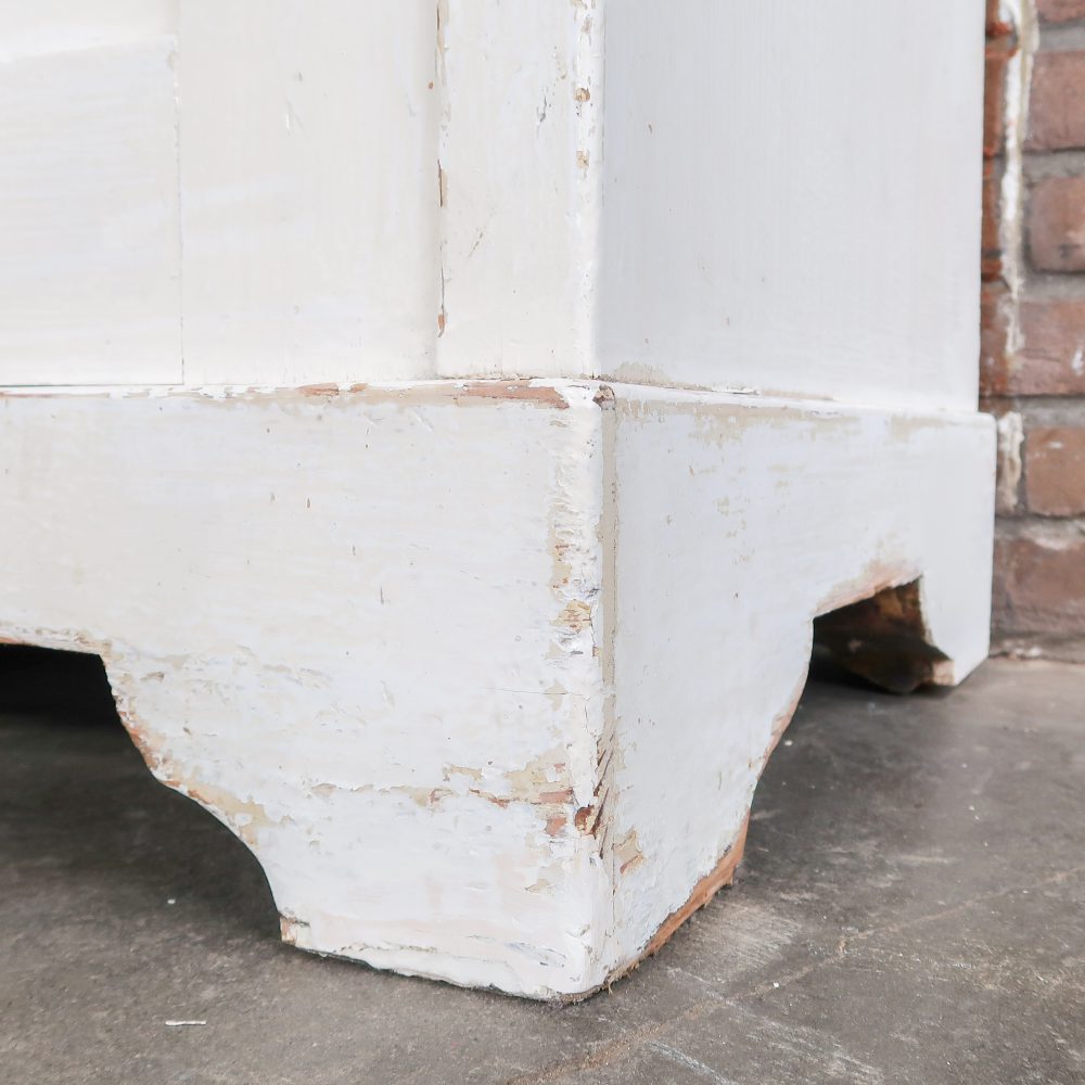 Witte brocante buffetkast - Afbeelding 15