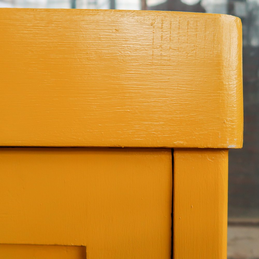 Brocante eendeurs linnenkast - Afbeelding 6