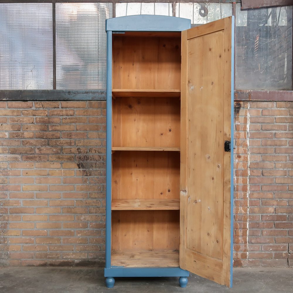 Blauwe eendeurs linnenkast - Afbeelding 3