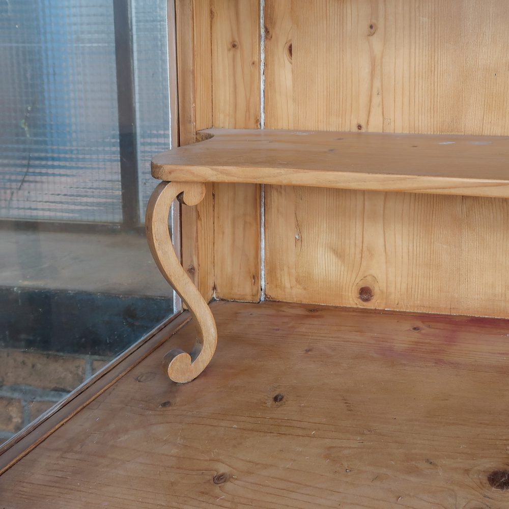 Brocante witte buffetkast - Afbeelding 7