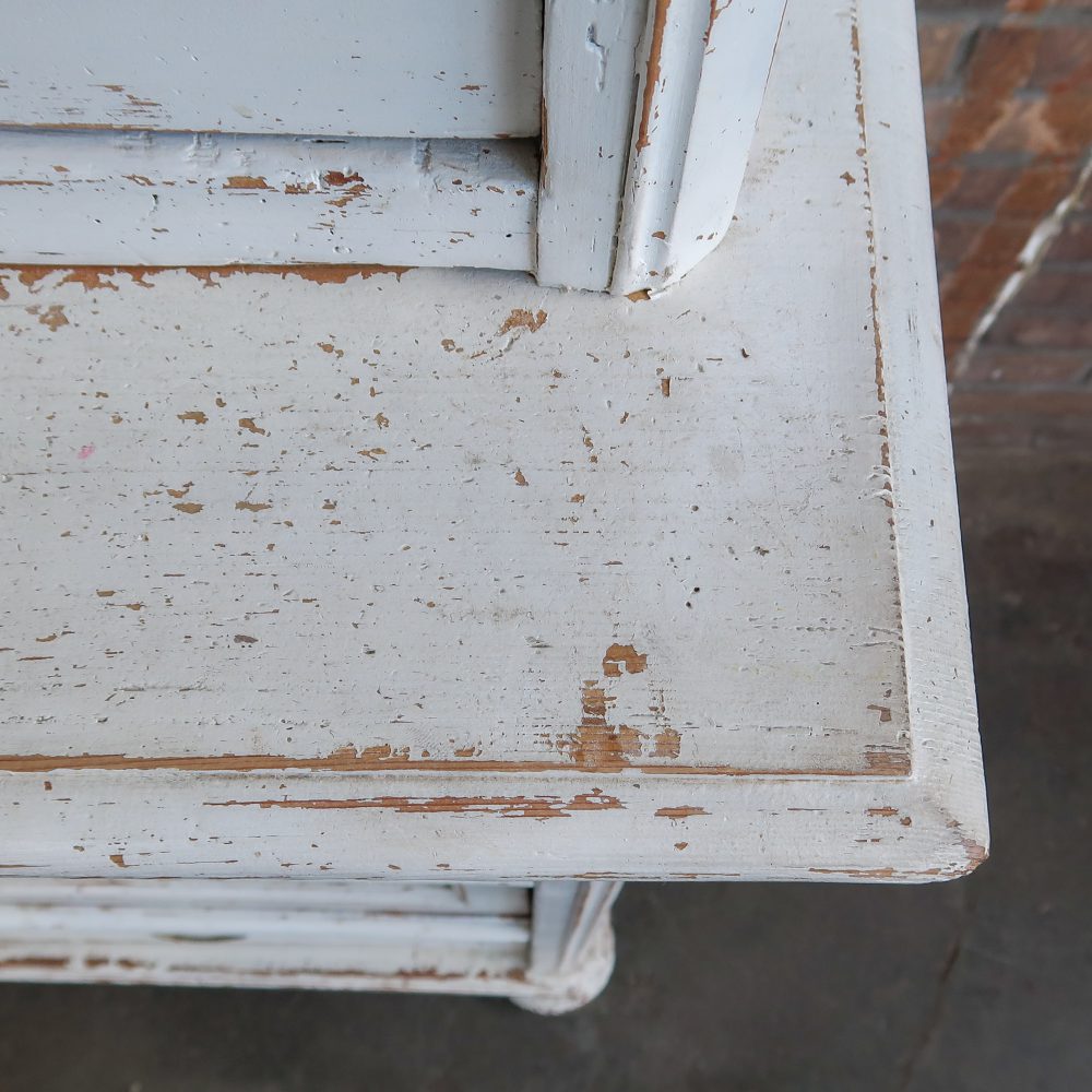 Brocante witte buffetkast - Afbeelding 9