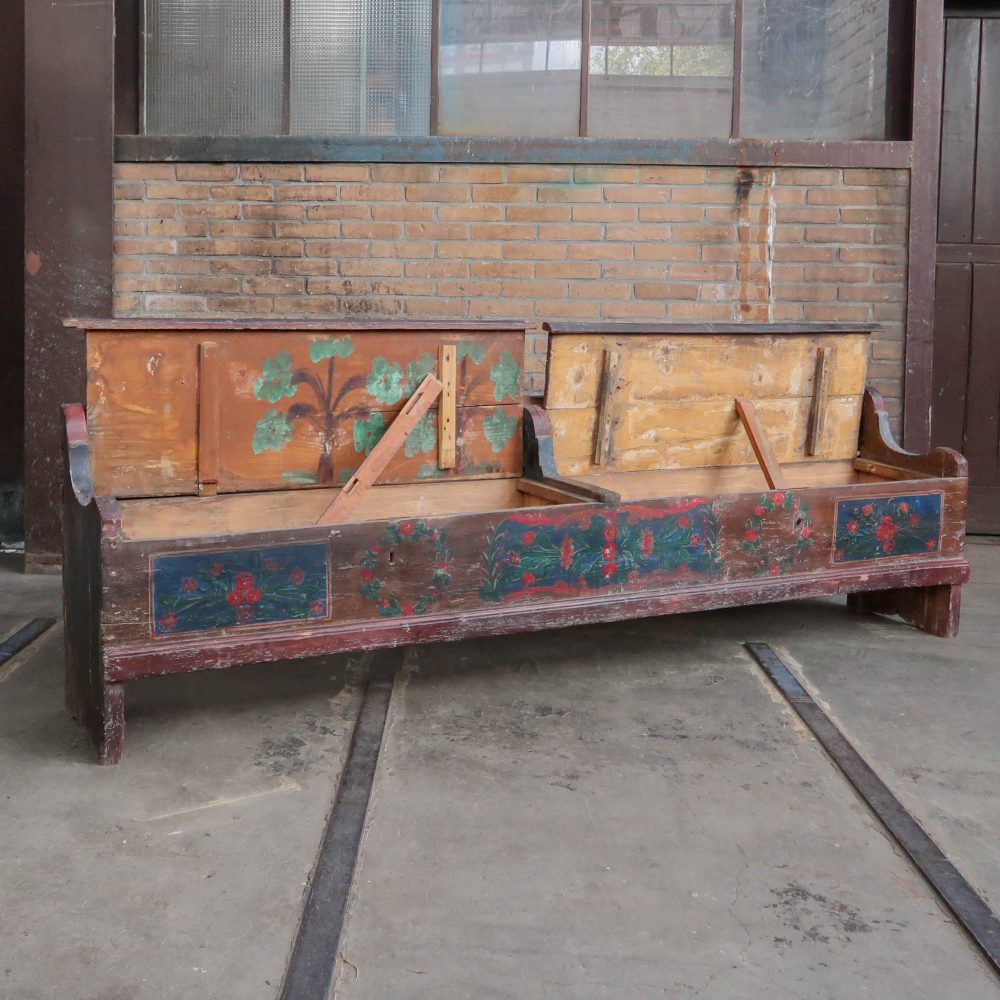 Brocante klepbank - Afbeelding 3