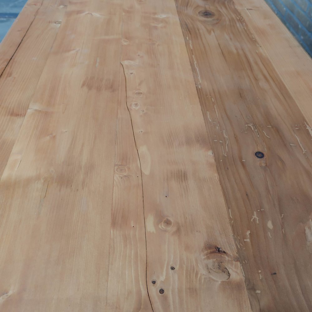 Landelijke tafel - roze onderstel - Afbeelding 6