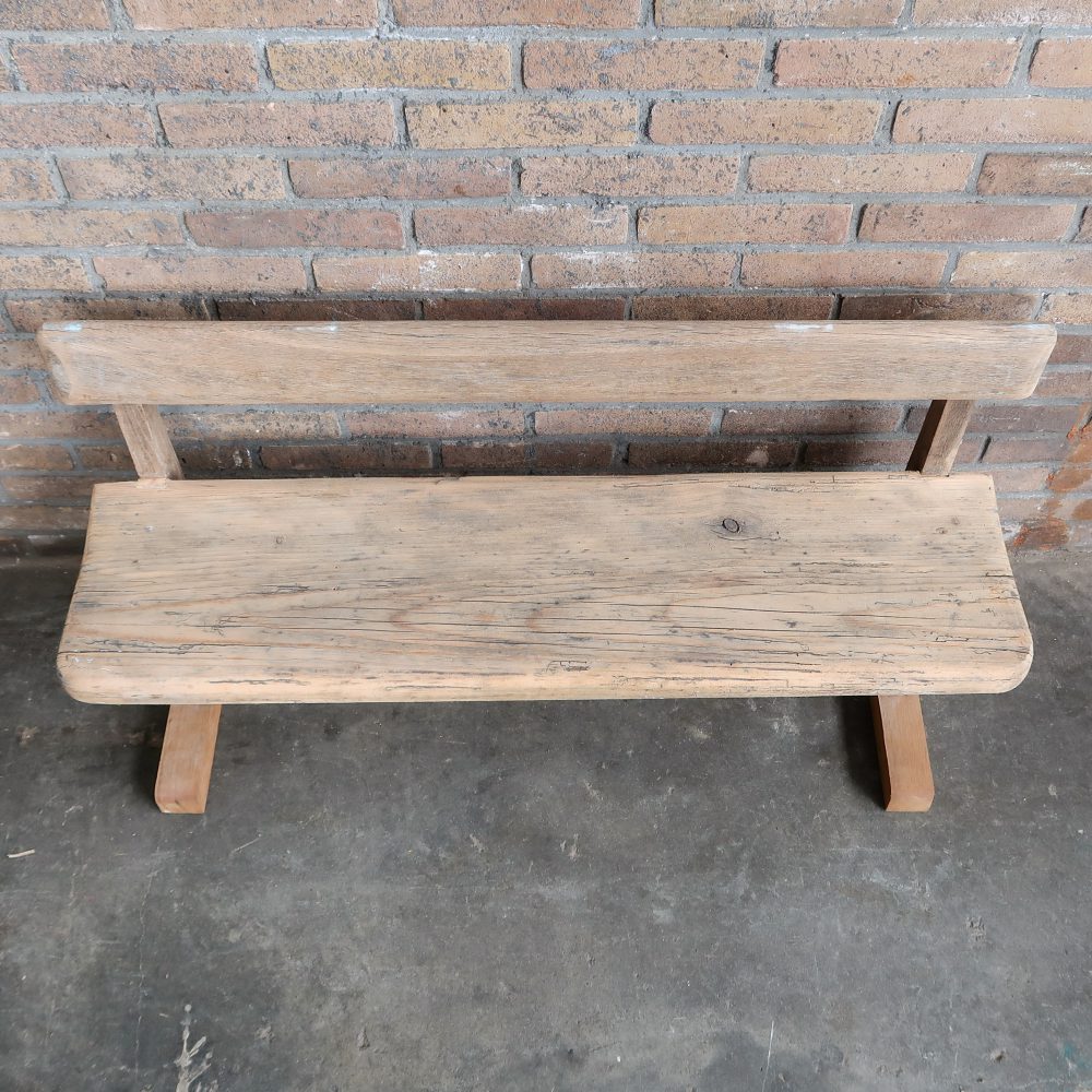 Brocante kinderbankje - Afbeelding 4