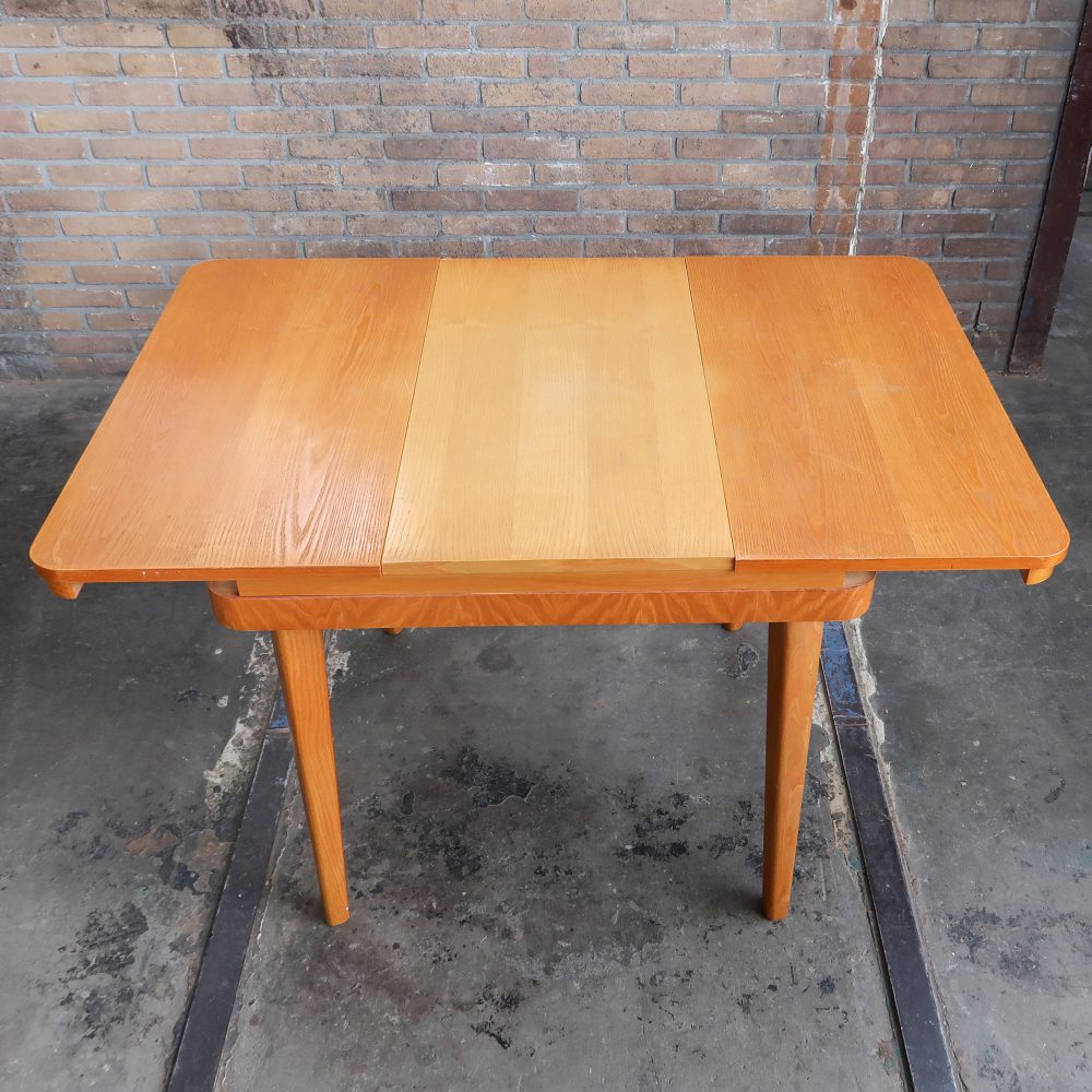 Vintage tafel - uitschuifbaar - Afbeelding 5