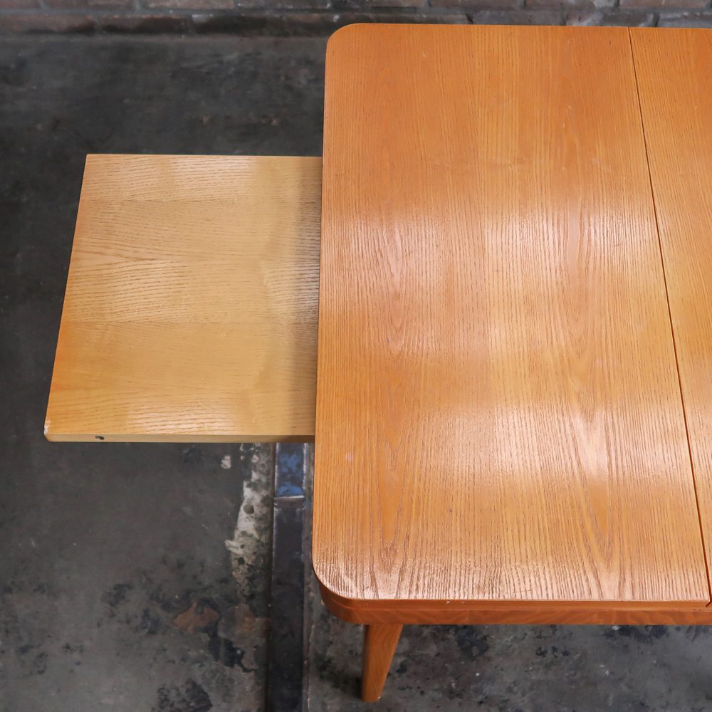 Vintage tafel - uitschuifbaar - Afbeelding 7