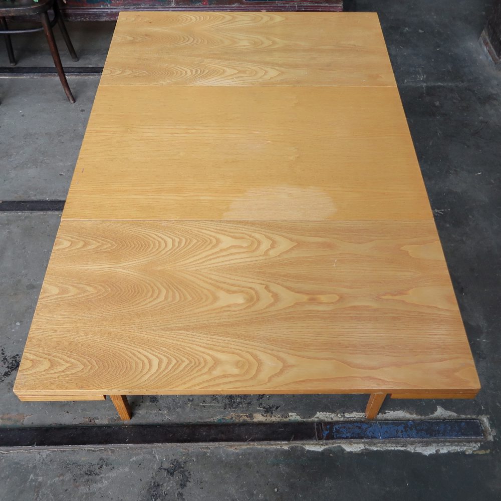 Vintage tafel - uitschuifbaar - Afbeelding 8