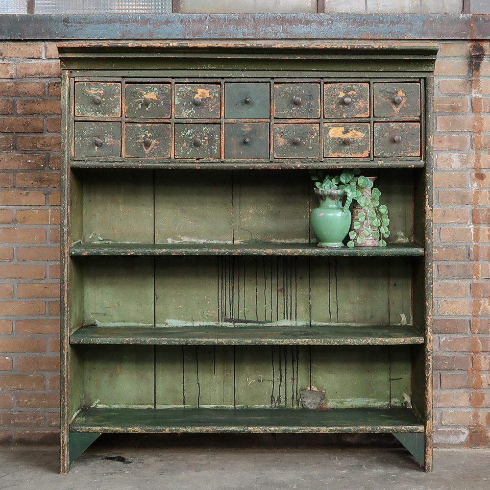 Brocante boekenkastje - Afbeelding 2