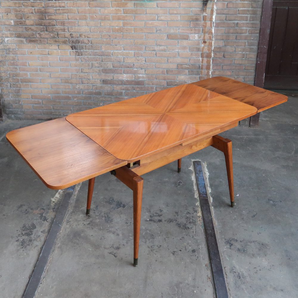Vintage tafel - uitschuifbaar - Afbeelding 7