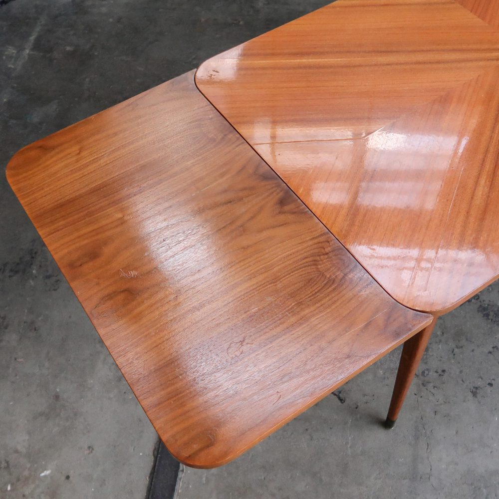 Vintage tafel - uitschuifbaar - Afbeelding 8