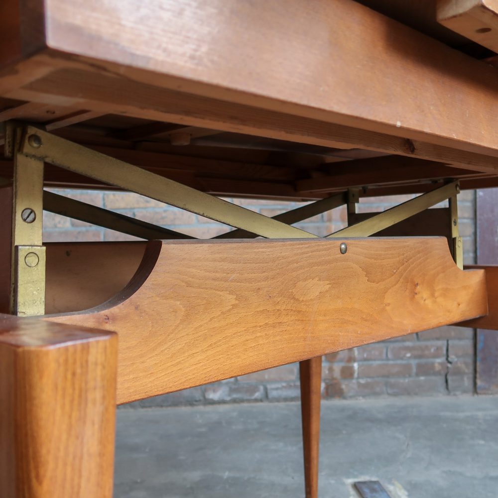 Vintage tafel - uitschuifbaar - Afbeelding 6