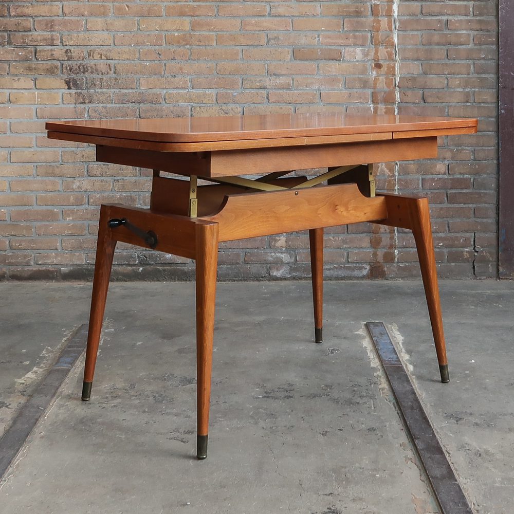 Vintage tafel - uitschuifbaar - Afbeelding 4