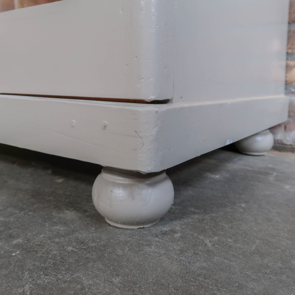 Eendeurs taupe vitrinekast - Afbeelding 10