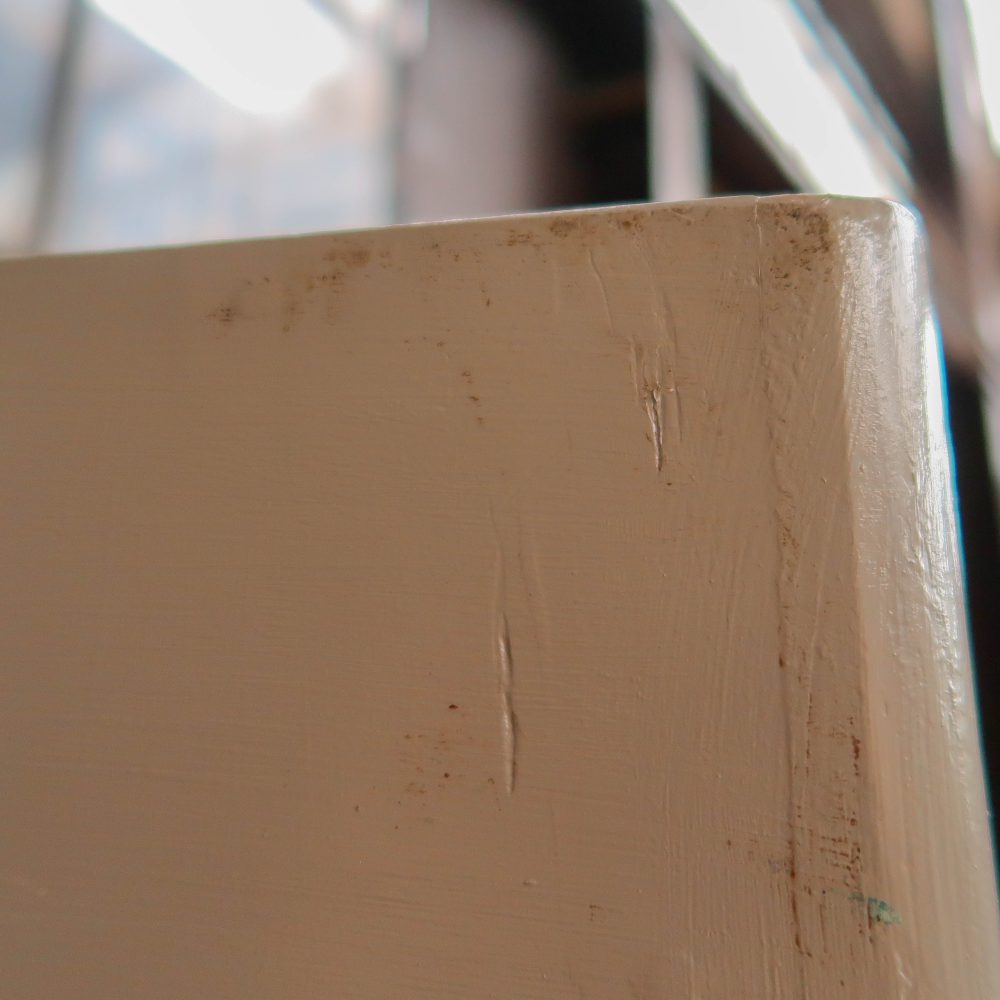 Eendeurs taupe vitrinekast - Afbeelding 8