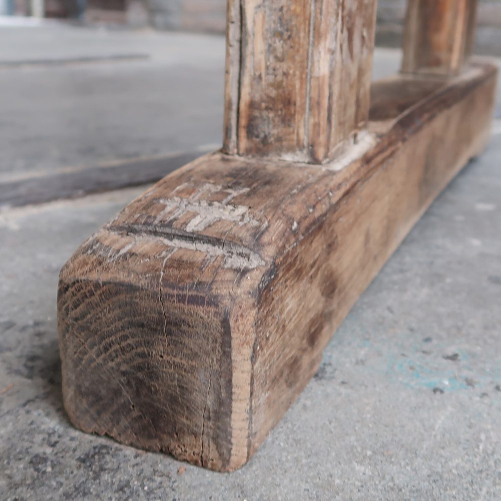 Vintage werkbank met bankschroeven - Afbeelding 10