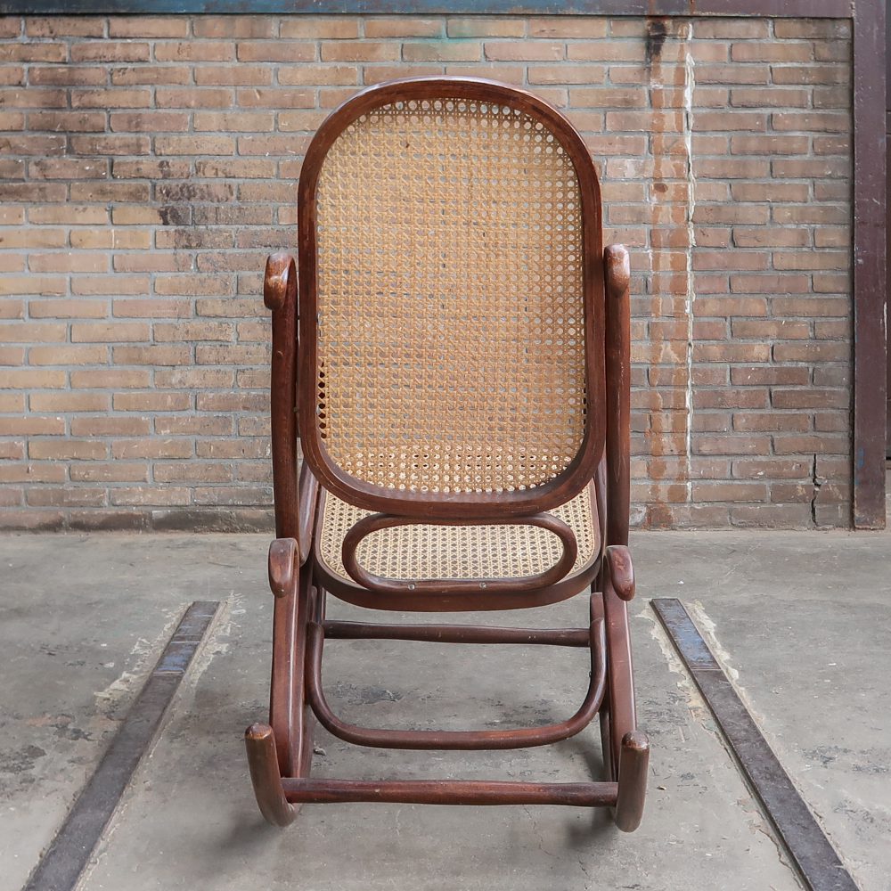 Schommelstoel, Thonet stijl - Afbeelding 4