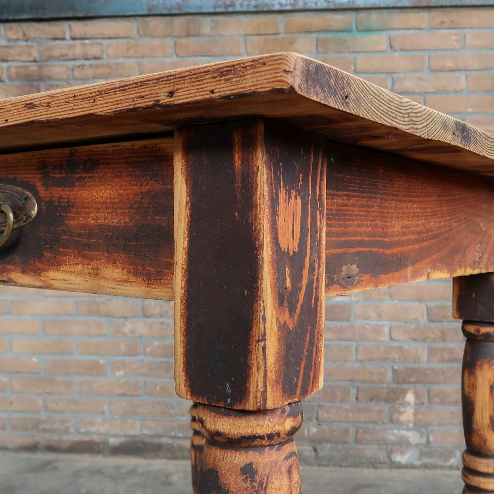 Brocante bijzettafeltje - Afbeelding 7