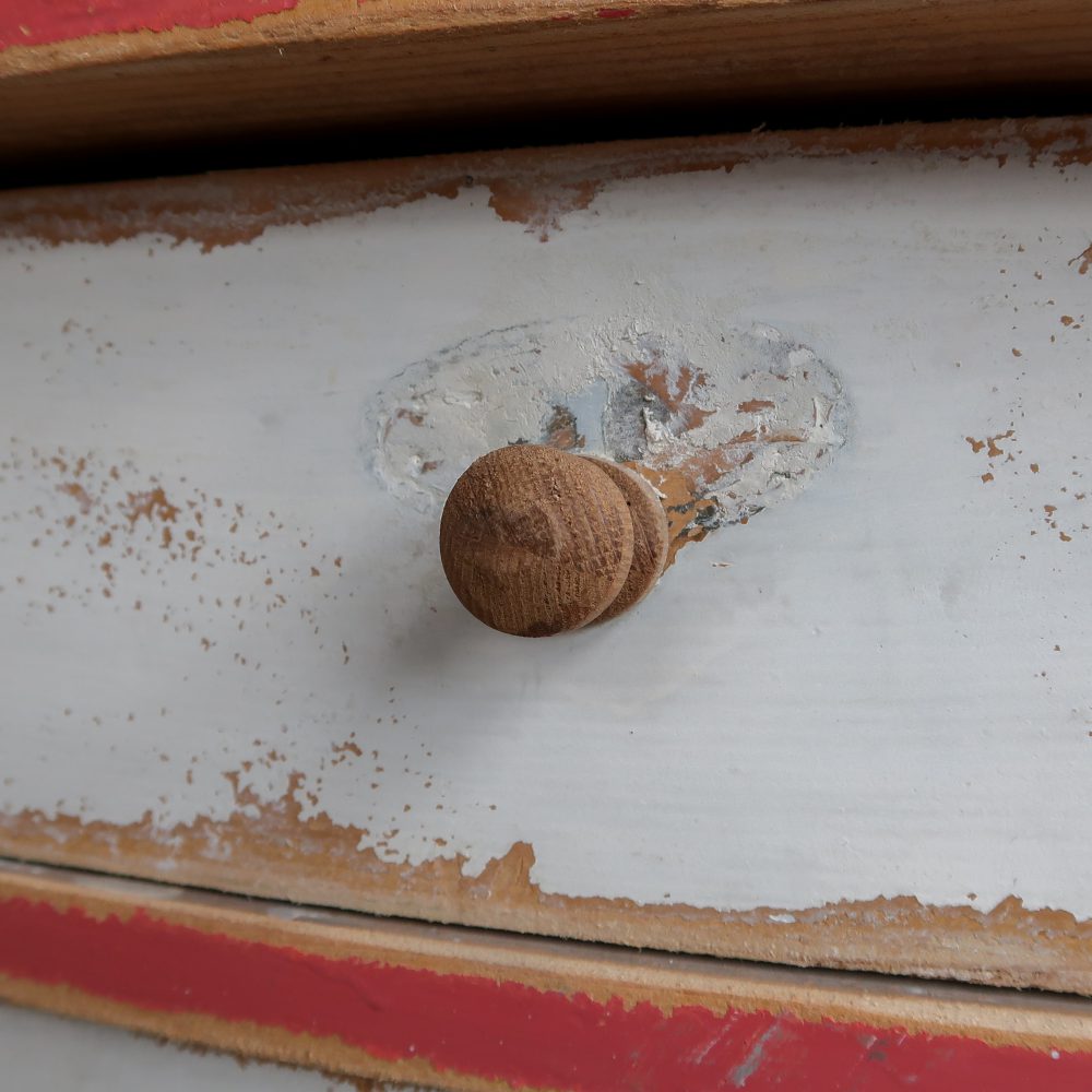 Brocante nachtkastje - Afbeelding 8