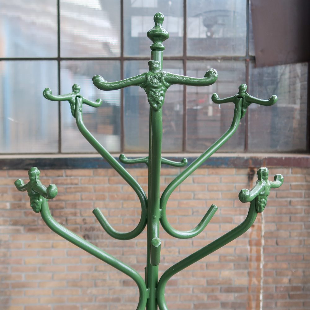 Groene metalen kapstok - Afbeelding 4