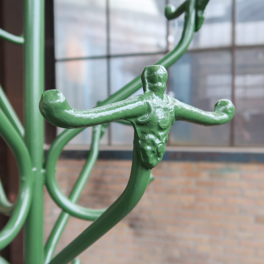 Groene metalen kapstok - Afbeelding 5