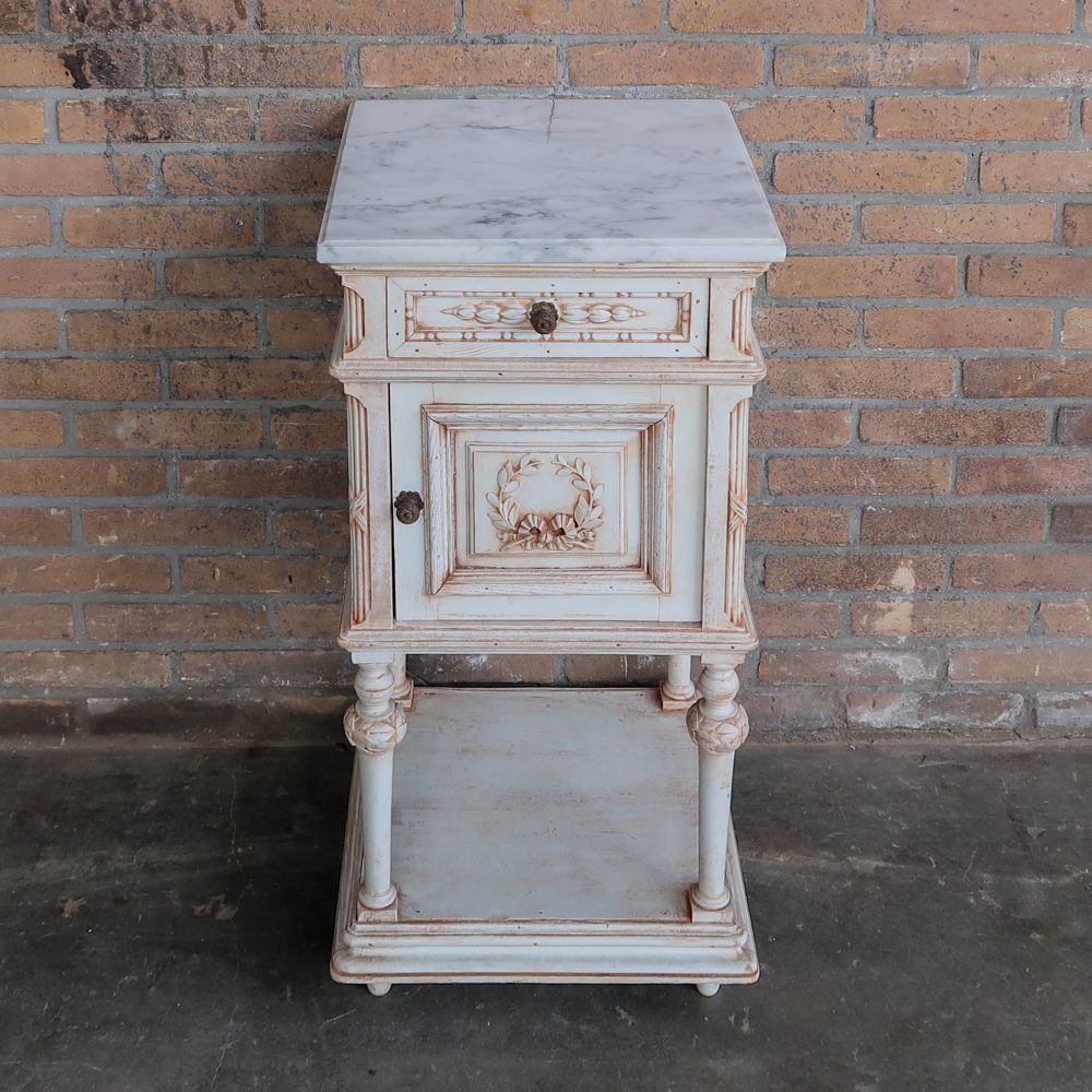 Brocante nachtkastje - Afbeelding 3