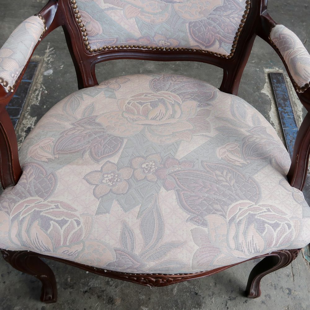 Vintage Louis XV stoel - Afbeelding 6