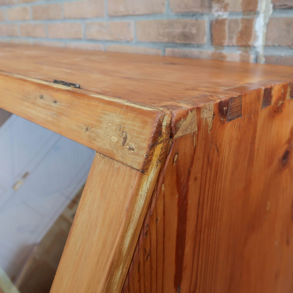 Brocante toonbank met glas – Bild 6